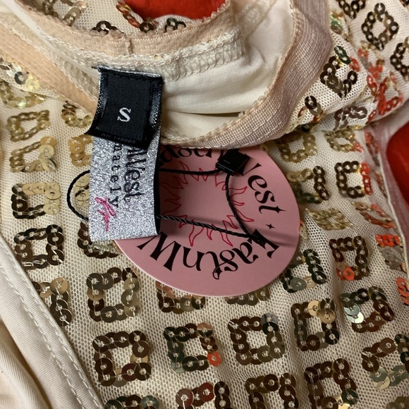 Free people east west panty festival, collaboration, underwear bottoms sz sm nwt - Picture 8 of 8